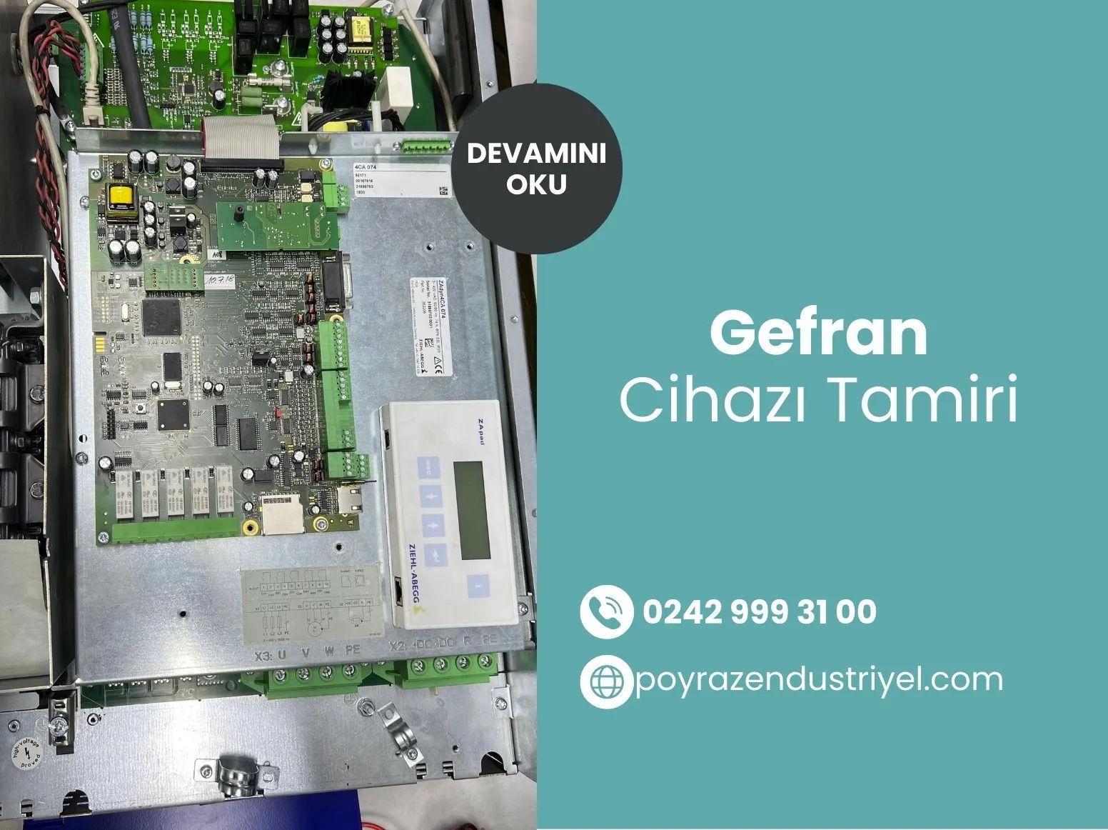Gefran Cihazı Tamiri